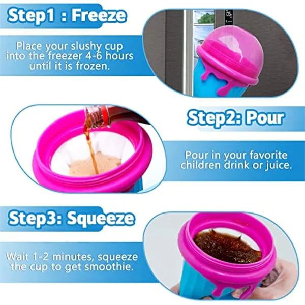 500ml Large Capacity Slushy Cup - Image 2